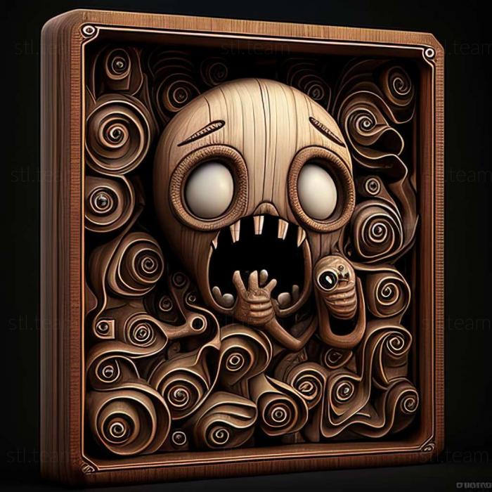 3D model The Binding of Isaac Rebirth game (STL)